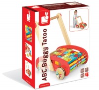 Janod - ABC Baby Walker with alphabet blocks