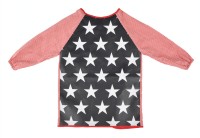 Navy Star Art Smock