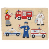 Rescue Workers Peg Puzzle