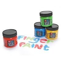 Easy Wash Finger Paints (4 x 100ml tubs)