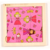 Princess Wooden Muddle Puzzle