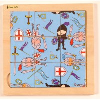 Knight Wooden Muddle Puzzle