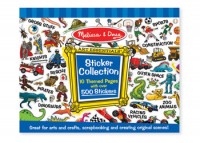 Melissa and Doug - Boys Sticker Collection (over 500 stickers) 