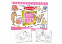 Melissa & Doug - Jumbo Girls Colouring In Pad  