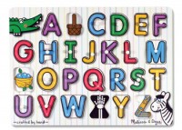 Melissa and Doug - Alphabet Peg Puzzle 