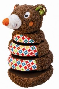 Woodours Stacking Roly Poly Bear  