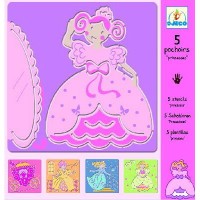 Djeco - Princess Stencils 