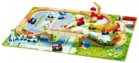 Sevi Village Speedway Train Playset