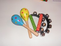 Dotty Maracas & Stripey Bells