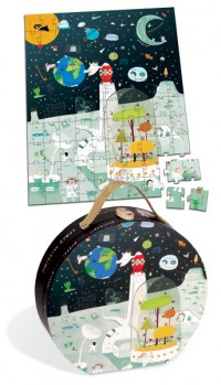 Janod - Space Mission Suitcase Puzzle (100pc)