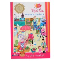 skammel vask Medarbejder Tiger Tribe Magnetic Playbook - At the Market at Marshmallow Monkey