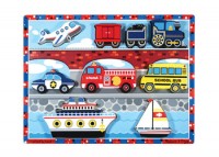 Melissa and Doug - Vehicles Chunky Puzzle
