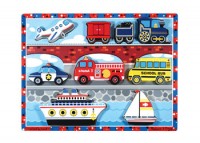 Melissa and Doug - Vehicles Chunky Puzzle  