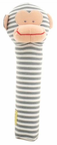 Alimrose Monkey Handsqueaker - grey stripe