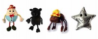 Nursery Rhyme Finger Puppets - set of 4