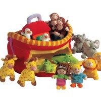 Lilliputiens Noah's Ark Plush Playset