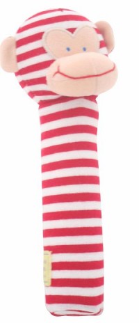 Alimrose Monkey Handsqueaker - red stripe