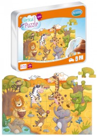 Aladine Vertical Puzzle - safari (24pc)