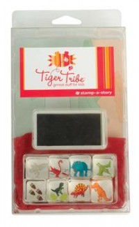 Tiger Tribe Stamp a story - Dinosaur Roar