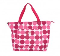 Penny Scallan - Large Tote Bag - pink spot