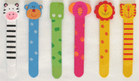 Jungle Animal Bookmarks (set of 6)