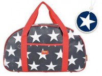 Overnight Bag - navy star + BONUS bag tag