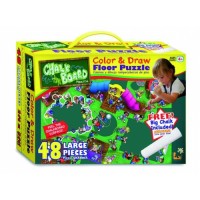 Playground Chalk Board Floor Puzzle (48pc)