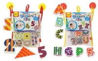 Rub a Dub ABC & Numbers and Shapes Bath Bag Double Deal