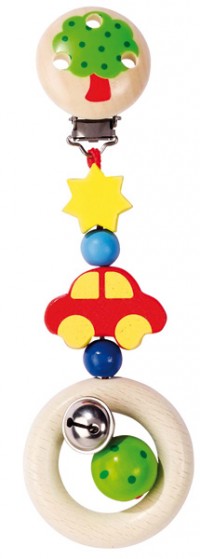 Heimess Clip-on Pram Toy - car