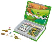 Janod Magnetic Puzzle Book - dinosaurs