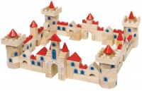 Goki - Wooden Castle Blocks Building Set