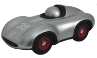 Playforever - Mini Speedy Le Mans Silver Racing Car  WAS $44.95