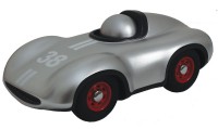 Playforever - Mini Speedy Le Mans Silver Racing Car WAS $44.95