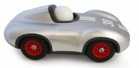 Playforever - Mini Speedy Le Mans Silver Racing Car  WAS $44.95