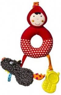 Ebulobo - Red Riding Hood Activity Rattle   WAS $29.95
