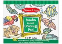 Melissa & Doug - Jumbo Colouring Pad - Animals 