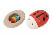 Plan Toys - ladybug bead baby toy