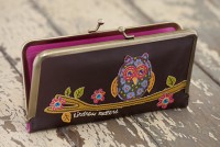 Natural Life - Owl 'Kindness matters' Hinged Wallet