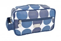 Penny Scallan- Wet pack Toiletry Bag - blue spot