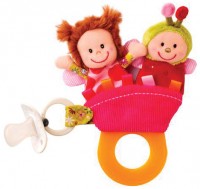 Lilliputiens - Liz Teething Rattle