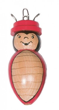 Goki - Wooden Knitting Ladybird