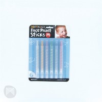 Face Paint Sticks - metallic colours WAS $9.95