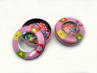 Wooden Jewellery Beads Tin  