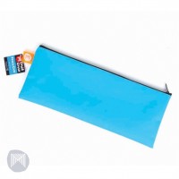 Blue Fabric Pencil Case (13 x 34cm)