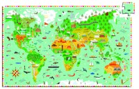 Djeco - Around the World 200 pc Observation Puzzle