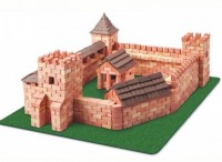Plaster Building Set - 'Lutsk' Brown Castle